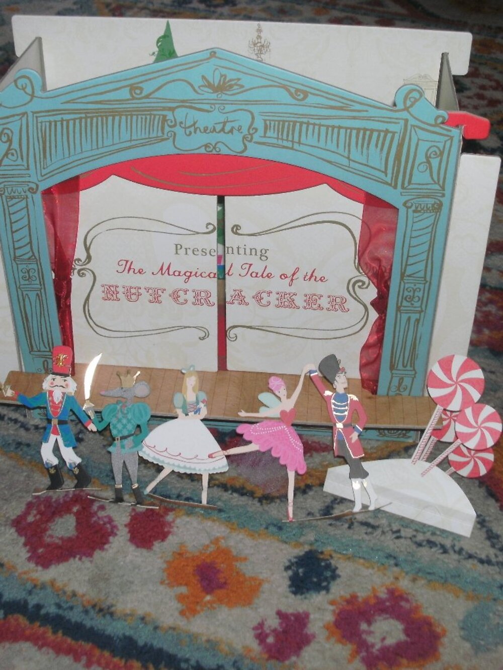 The Nutcracker Theater Center Piece Holiday Party Table Decoration Stage & More